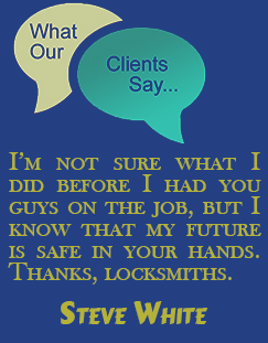 Locksmith Garland TX testmonials